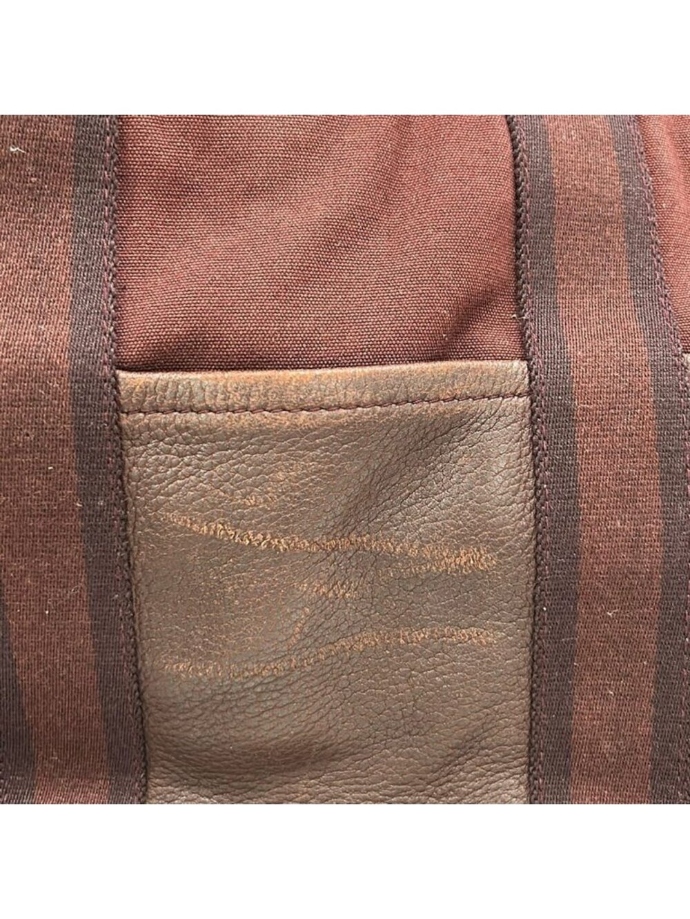 Hermes Tote Fourre Tout MM Half Leather Bordeaux - Picture 11 of 14